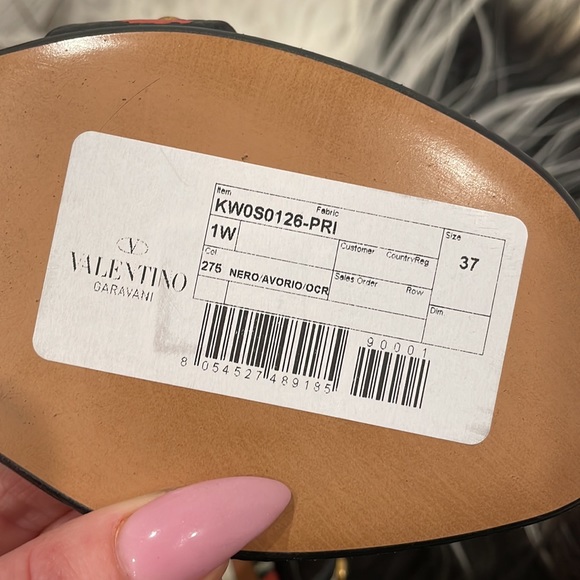 Valentino sandals (37) - Picture 8 of 16